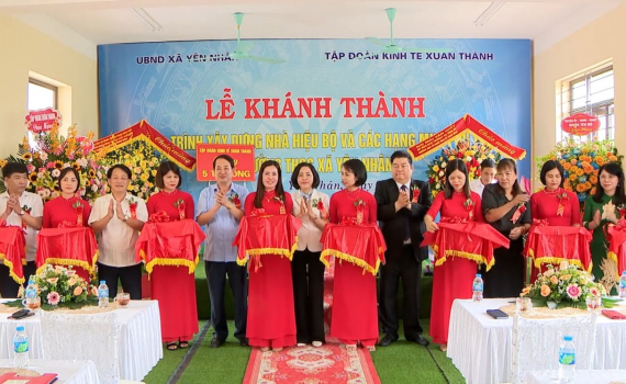 Kh&aacute;nh th&agrave;nh khu nh&agrave; hiệu bộ v&agrave; c&ocirc;ng tr&igrave;nh phụ trợ Trường THCS Y&ecirc;n Nh&acirc;n