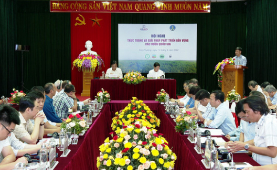 Hội nghị "Thực trạng v&agrave; giải ph&aacute;p ph&aacute;t triển bền vững c&aacute;c Vườn quốc gia"