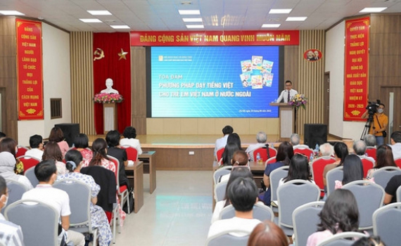 Tọa đ&agrave;m phương ph&aacute;p dạy tiếng Việt cho trẻ em Việt Nam ở nước ngo&agrave;i