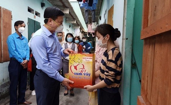 Đẩy nhanh thực hiện ch&iacute;nh s&aacute;ch hỗ trợ tiền thu&ecirc; nh&agrave; cho người lao động