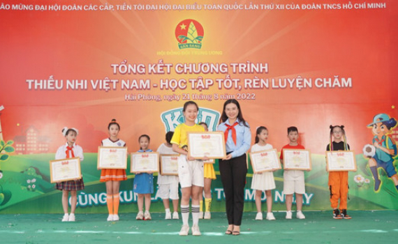 Hơn 5 triệu thiếu nhi đăng k&yacute; tham gia chương tr&igrave;nh &ldquo;Học tập tốt, r&egrave;n luyện chăm&rdquo;