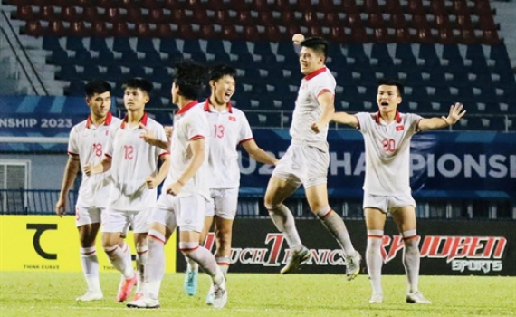 Đ&aacute;nh bại Indonesia, U23 Việt Nam lần thứ hai v&ocirc; địch Đ&ocirc;ng Nam &Aacute;