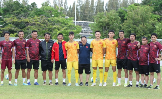 HLV Ho&agrave;ng Anh Tuấn chốt danh s&aacute;ch cầu thủ dự giải U23 Đ&ocirc;ng Nam &Aacute; 2023