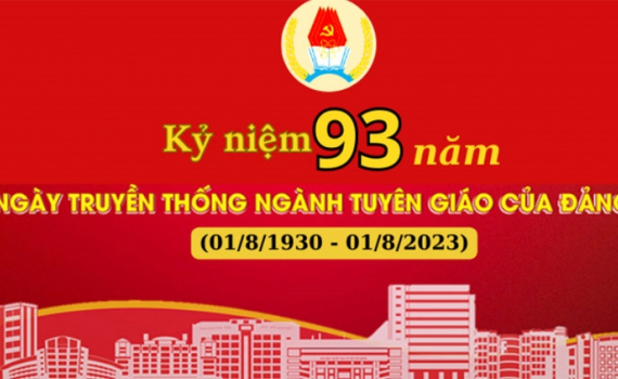 Kỷ niệm 93 năm Ng&agrave;y truyền thống ng&agrave;nh tuy&ecirc;n gi&aacute;o (1-8-1930 / 1-8-2023): Chăm lo, đầu tư nguồn lực cho c&ocirc;ng t&aacute;c tuy&ecirc;n gi&aacute;o ở cơ sở