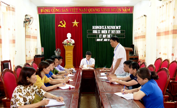Ninh Mỹ n&acirc;ng cao tr&aacute;ch nhiệm của c&aacute;n bộ, đảng vi&ecirc;n trong thực hiện nhiệm vụ