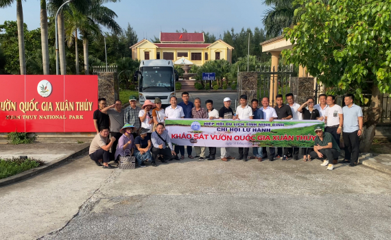 Khảo s&aacute;t, li&ecirc;n kết sản phẩm du lịch tại Vườn Quốc gia Xu&acirc;n Thủy