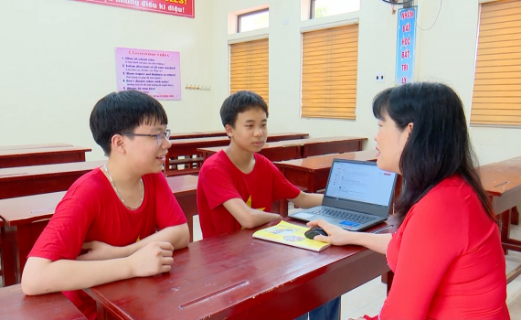 Hai học sinh Trường THCS L&ecirc; Hồng Phong đoạt giải Cuộc thi To&aacute;n học Ch&acirc;u &Aacute; AIMO năm 2023