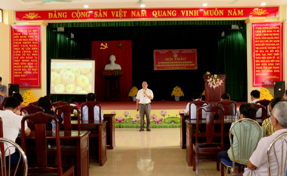 Hội thảo x&acirc;y dựng đăng k&yacute; nh&atilde;n hiệu chứng nhận &ldquo;Dưa Gia Viễn&rdquo;