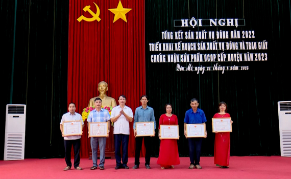 Huyện Y&ecirc;n M&ocirc; triển khai sản xuất vụ Đ&ocirc;ng năm 2023