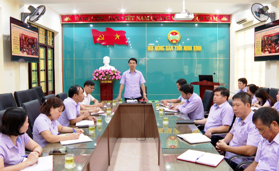Hội N&ocirc;ng d&acirc;n tỉnh phổ biến nghị quyết chuy&ecirc;n đề về ph&aacute;t triển du lịch