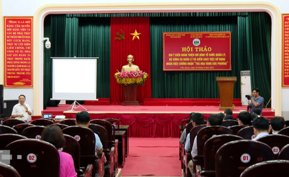 Hội thảo x&acirc;y dựng nh&atilde;n hiệu chứng nhận &ldquo;Tr&agrave; hoa v&agrave;ng C&uacute;c Phương"