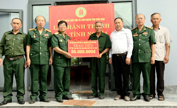 Kh&aacute;nh th&agrave;nh nh&agrave; t&igrave;nh nghĩa cho nạn nh&acirc;n nhiễm chất độc da cam/dioxin