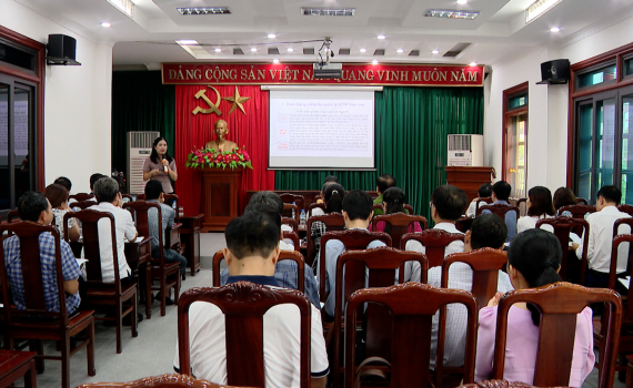 Hội nghị thống nhất phương &aacute;n triển khai &ldquo;Hệ thống th&ocirc;ng tin về an to&agrave;n thực phẩm tỉnh Ninh B&igrave;nh"