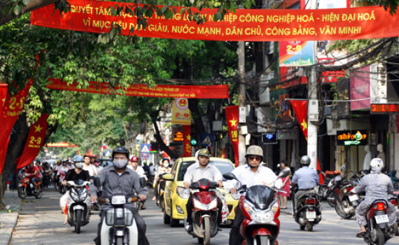 Bảo đảm trật tự, ATGT dịp 2/9 v&agrave; th&aacute;ng cao điểm ATGT cho học sinh đến trường