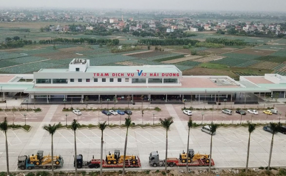 Sẽ c&oacute; 36 trạm dừng nghỉ tr&ecirc;n cao tốc Bắc-Nam