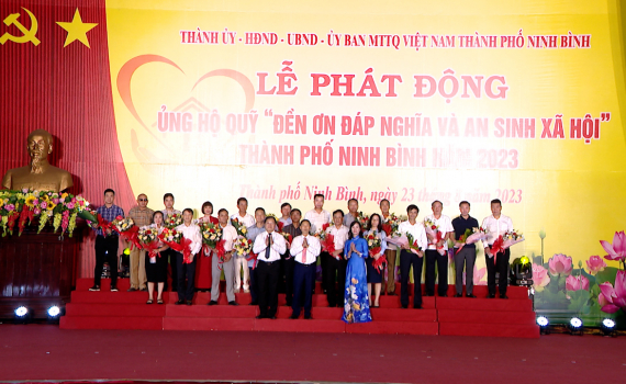 TP. Ninh B&igrave;nh ph&aacute;t động Quỹ &ldquo;Đền ơn đ&aacute;p nghĩa v&agrave; an sinh x&atilde; hội&rdquo;
