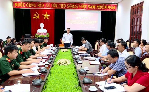 Th&agrave;nh phố Ninh B&igrave;nh triển khai c&ocirc;ng t&aacute;c tuyển chọn, gọi c&ocirc;ng d&acirc;n nhập ngũ năm 2024