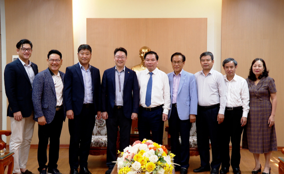 UBND tỉnh tiếp x&atilde; giao Đo&agrave;n c&ocirc;ng t&aacute;c của Trường Đại học Hoseo, th&agrave;nh phố Asan, H&agrave;n Quốc