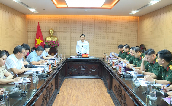Th&ocirc;ng qua &yacute; định diễn tập quốc ph&ograve;ng an ninh Sở Kế hoạch v&agrave; Đầu tư, Sở C&ocirc;ng Thương
