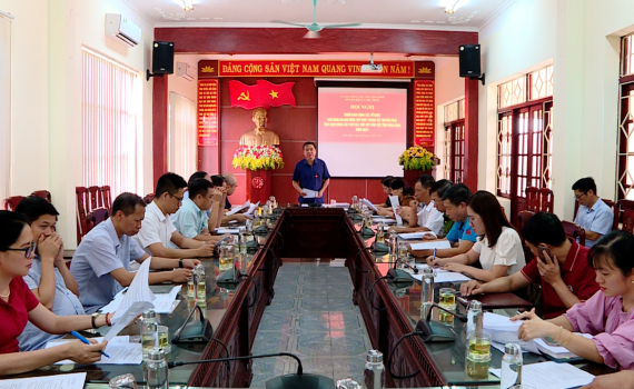 Triển khai c&ocirc;ng t&aacute;c tổ chức Giải B&oacute;ng đ&aacute; Nhi đồng C&uacute;p PT&TH; Giải Vật d&acirc;n tộc tỉnh Ninh B&igrave;nh năm 2023