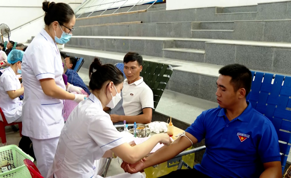Ng&agrave;y hội "Hiến m&aacute;u t&igrave;nh nguyện" huyện Nho Quan năm 2023