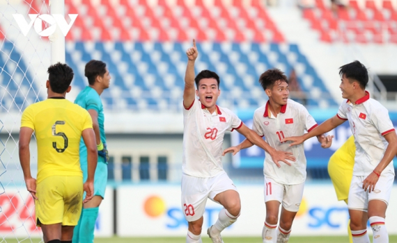 Việt Nam v&agrave;o chung kết U23 Đ&ocirc;ng Nam &Aacute;