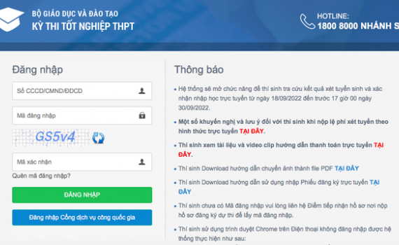 Th&iacute; sinh tr&uacute;ng tuyển lưu &yacute; về x&aacute;c nhận nhập học