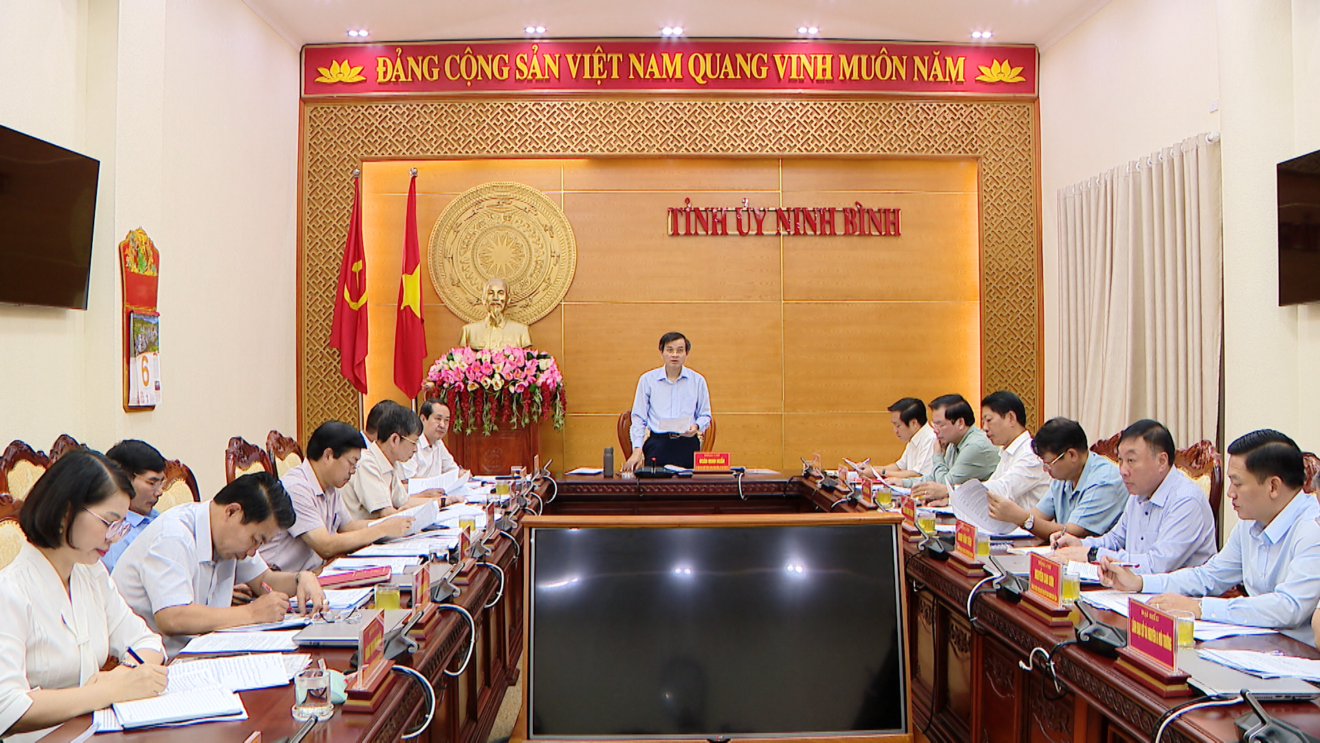 Hội nghị Ban Thường vụ Tỉnh ủy ngày 06/8/2024