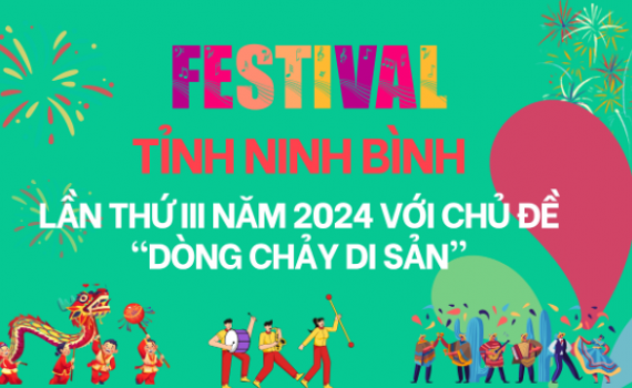 Ninh B&igrave;nh: tổ chức Festival lần thứ III năm 2024 với chủ đề &ldquo;D&ograve;ng chảy Di sản&rdquo;