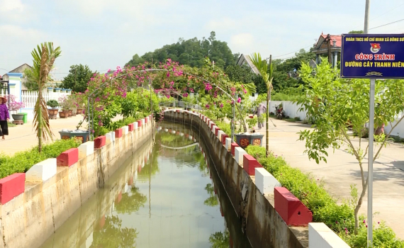 Đ&ocirc;ng Sơn x&acirc;y dựng cảnh quan s&aacute;ng - xanh - sạch - đẹp