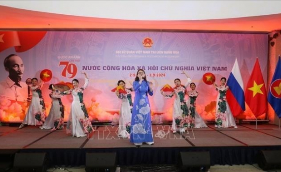 Kỷ niệm 79 năm Quốc kh&aacute;nh Việt Nam tại Nga