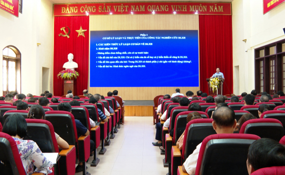 Th&agrave;nh phố Ninh B&igrave;nh tập huấn c&ocirc;ng t&aacute;c Tuy&ecirc;n gi&aacute;o năm 2024