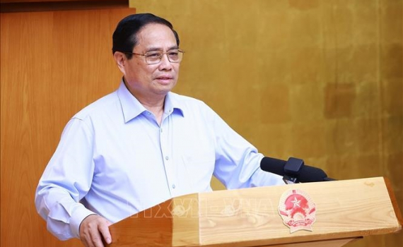 Thủ tướng chủ tr&igrave; phi&ecirc;n họp Ch&iacute;nh phủ x&acirc;y dựng ph&aacute;p luật th&aacute;ng 8