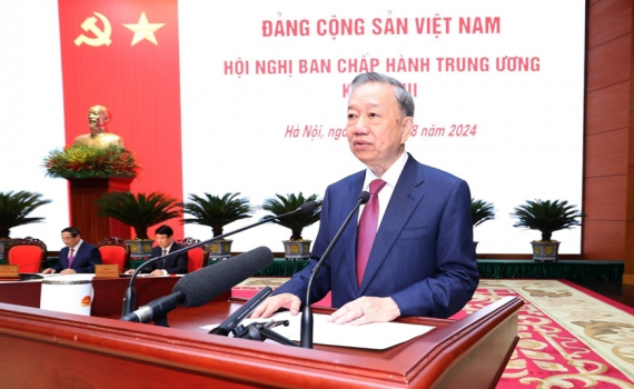 Quyết t&acirc;m x&acirc;y dựng Đảng vững mạnh, nước Việt Nam gi&agrave;u mạnh, d&acirc;n chủ, c&ocirc;ng bằng, văn minh