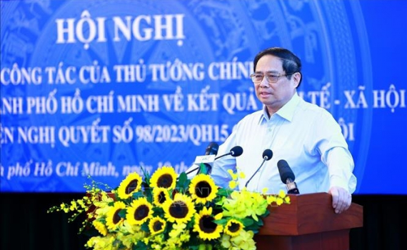 Thủ tướng Phạm Minh Ch&iacute;nh: Ph&aacute;t triển TP Hồ Ch&iacute; Minh với tinh thần &ldquo;6 ti&ecirc;n phong&rdquo;