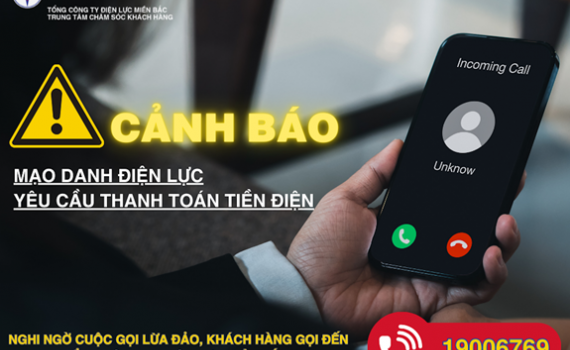 Cảnh b&aacute;o mạo danh nh&acirc;n vi&ecirc;n điện lực y&ecirc;u cầu kh&aacute;ch h&agrave;ng thanh to&aacute;n v&agrave;o t&agrave;i khoản c&aacute; nh&acirc;n