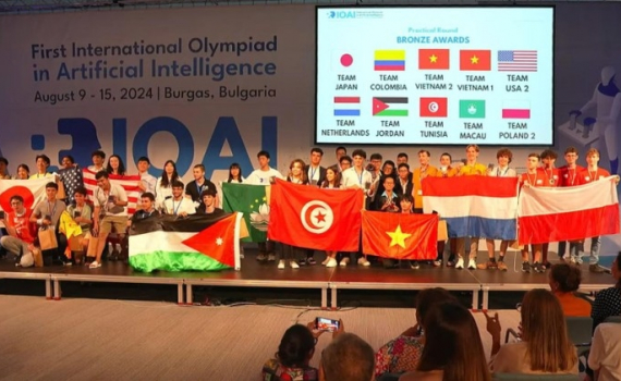 Việt Nam đạt hai huy chương tại Olympic tr&iacute; tuệ nh&acirc;n tạo quốc tế