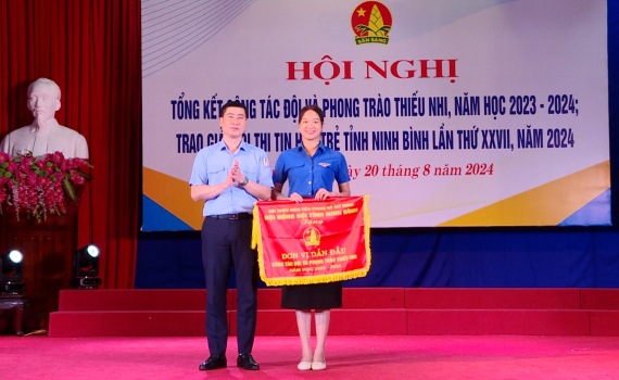Tổng kết c&ocirc;ng t&aacute;c Đội v&agrave; phong tr&agrave;o thiếu nhi năm học 2023 -2024
