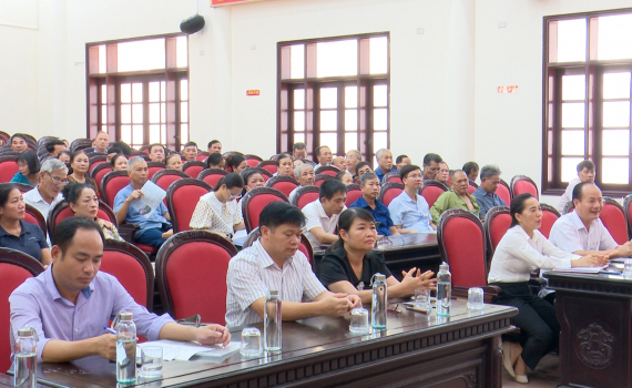 Tập hu&acirc;́n c&ocirc;ng t&aacute;c vận động tăng trưởng Quỹ H&ocirc;̃ trợ n&ocirc;ng d&acirc;n tại Tam Điệp