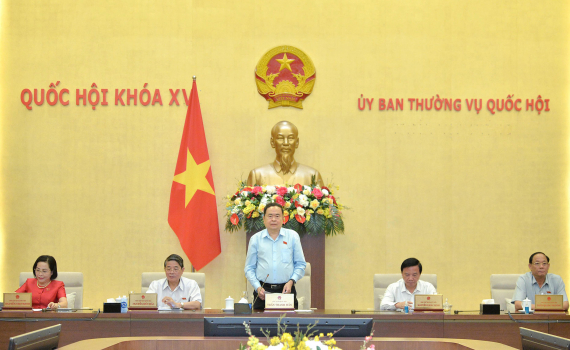 Bế mạc Phi&ecirc;n họp chuy&ecirc;n đề ph&aacute;p luật th&aacute;ng 8 của Ủy ban Thường vụ Quốc hội