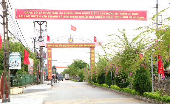 Đẩy mạnh c&ocirc;ng t&aacute;c tuy&ecirc;n truyền hướng về kỷ niệm 30 năm ng&agrave;y t&aacute;i lập huyện Y&ecirc;n Kh&aacute;nh