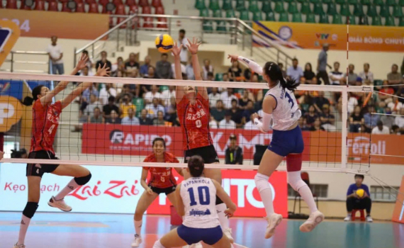 Kết quả ng&agrave;y thi đấu thứ nhất Giải b&oacute;ng chuyền nữ quốc tế VTV Cup 2024