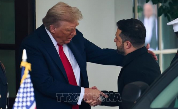 Mỹ x&uacute;c tiến tổ chức hội nghị thượng đỉnh ba b&ecirc;n với Nga v&agrave; Ukraine