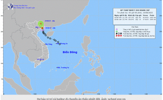 &Aacute;p thấp nhiệt đới đổ bộ v&agrave;o Quảng Ninh