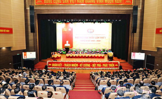Phi&ecirc;n tr&ugrave; bị Đại hội đại biểu Đảng bộ UBND tỉnh lần thứ I, nhiệm kỳ 2025-2030