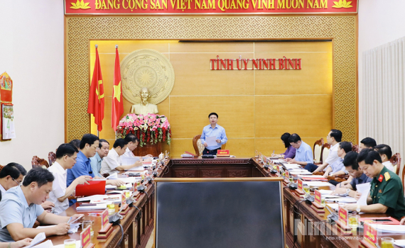 Ban Thường vụ Tỉnh ủy cho &yacute; kiến về một số nội dung trong c&ocirc;ng t&aacute;c x&acirc;y dựng Đảng v&agrave; ph&aacute;t triển kinh tế-x&atilde; hội
