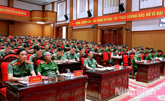 C&ocirc;ng an tỉnh triển khai nhiệm vụ c&ocirc;ng t&aacute;c bảo đảm an ninh, trật tự Lễ kỷ niệm, diễu binh, diễu h&agrave;nh 80 năm C&aacute;ch mạng th&aacute;ng T&aacute;m th&agrave;nh c&ocirc;ng v&agrave; Quốc kh&aacute;nh 2/9