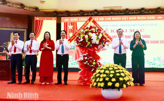 Khai mạc Tuần lễ Văn h&oacute;a - Thể thao truyền thống x&atilde; Cổ Lễ năm 2026