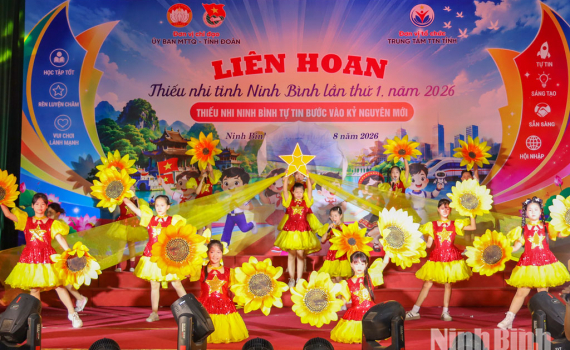 Li&ecirc;n hoan Thiếu nhi tỉnh Ninh B&igrave;nh lần thứ I, năm 2026