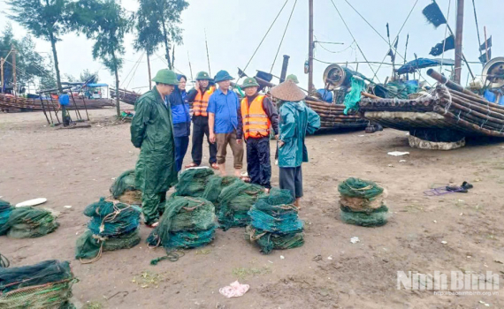 Ban Chỉ huy BĐBP tỉnh triển khai c&aacute;c biện ph&aacute;p ứng ph&oacute; b&atilde;o số 4
